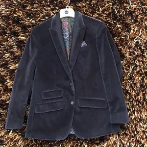 Robert Graham Grey Finfolk style blazer